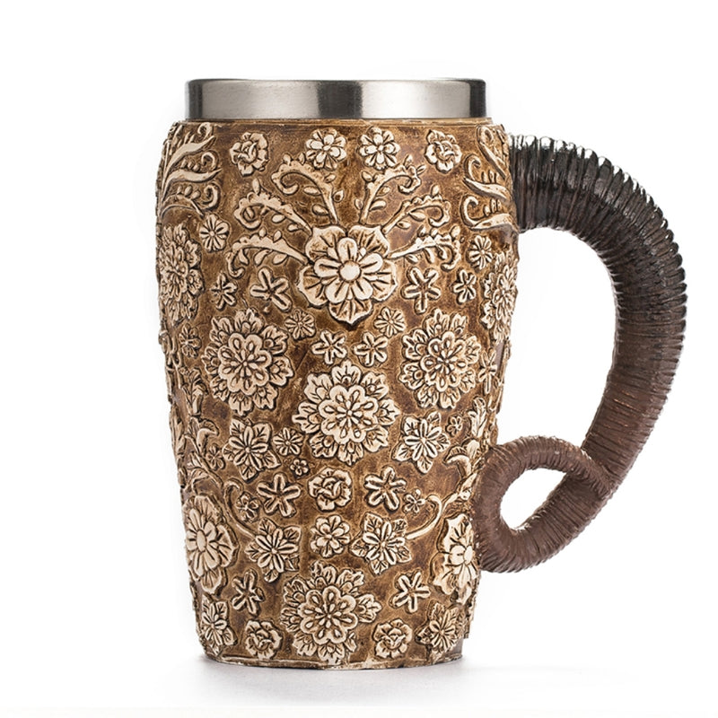 Original Stainless Steel Viking Drinking Mug